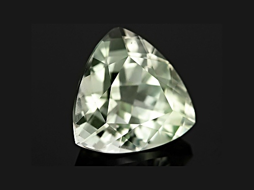 Afghan Untreated Bi-Color Tourmaline 3.99ct 10.31x10.26mm Trillion W/ Gemworld Verification Report