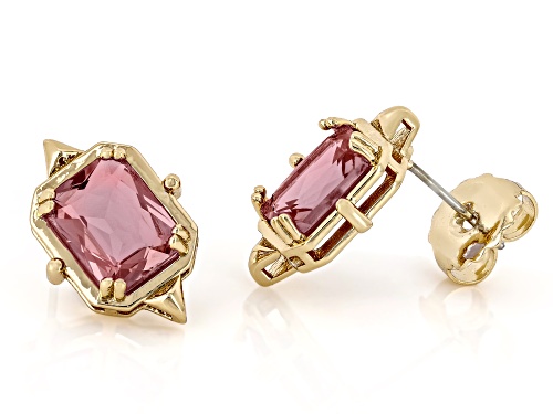 Zandrite Bronze Solitaire Stud Earrings