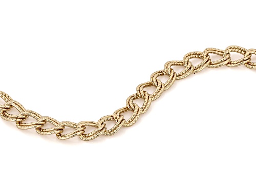 Bronze Chain Link Necklace - Size 18