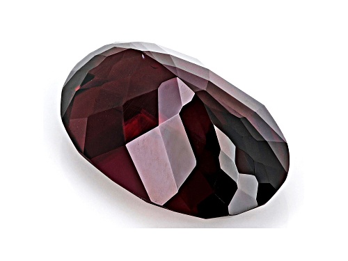 Red Zircon 14x9mm Oval 8.52ct