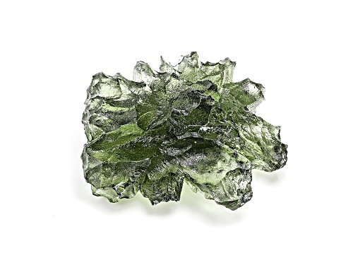 Moldavite 24.65x22.31mm Free-Form Specimen 4.90g