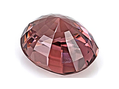 Pink Zircon 10.5x8.5mm Oval 6.37ct