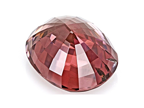 Pink Zircon 10.5x9mm Oval 6.13ct