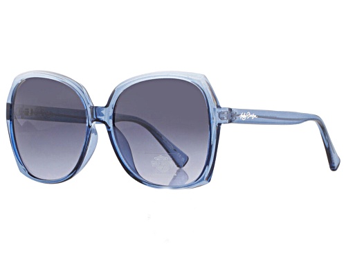 Harley Davidson Blue/Smoke Oversize Women's Sunglasses