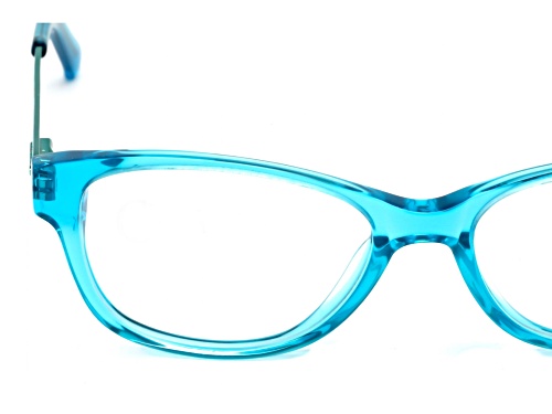 Guess Turquoise Blue Green Clear Demo Lens Eyeglasses Frames