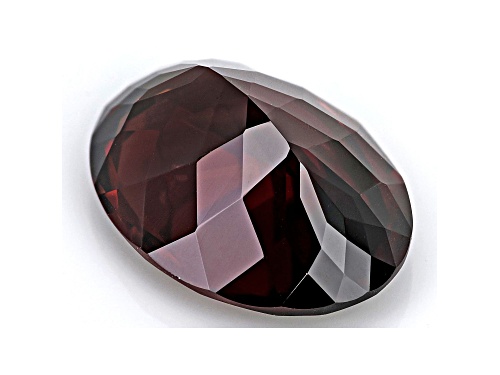 Red Zircon 15x11mm Oval 10.76ct