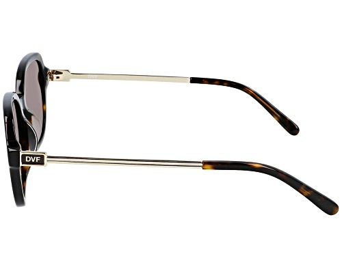 DVF Brown Tortoise Frame / Brown Lens Sunglasses