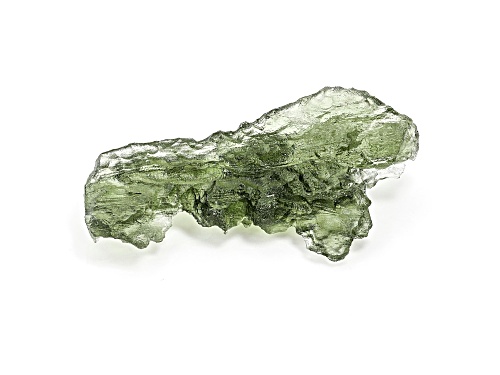 Moldavite 40.16x21.3mm Free-Form Specimen 4.63g