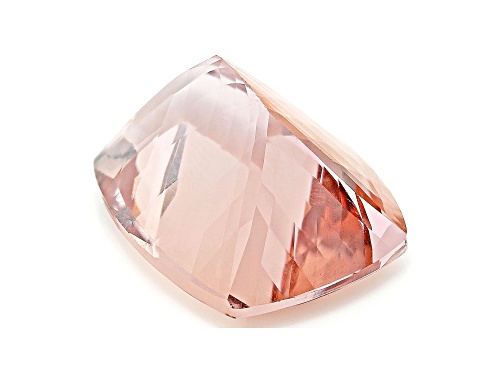 Morganite 25x19.5mm Cushion 40.55ct
