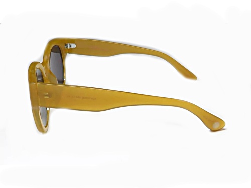 BCBG Milky Honey Frame / Blue Gray Lens Sunglasses