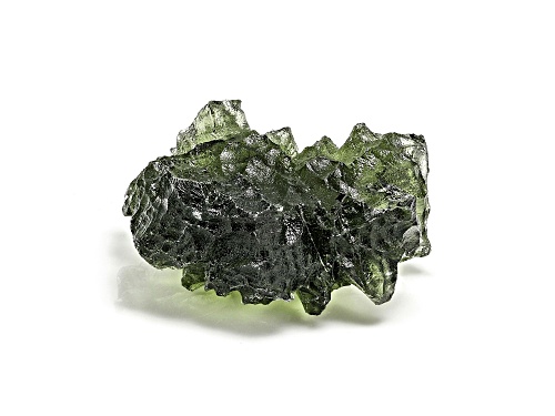 Moldavite 23.48x20.12mm Free-Form Specimen 3.88g