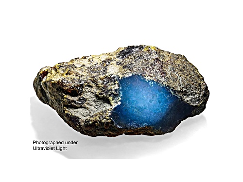 Dominican Blue Amber 8.0x7.2cm Rough