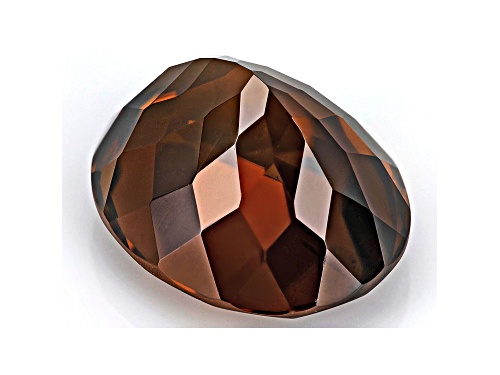 Orange Zircon 12.5x10mm Oval 9.10ct