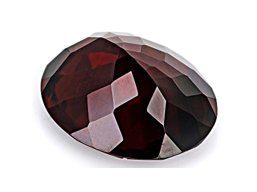 Red Zircon 13.5x11.5mm Oval 8.60ct