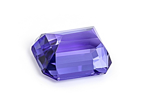 Tanzanite 10x8mm Emerald Cut 3.74ct