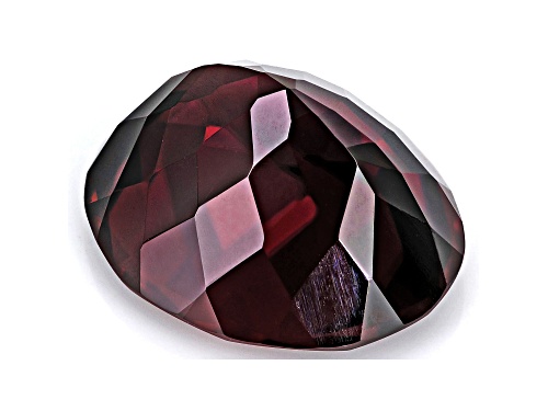 Red Zircon 13x11mm Oval 9.20ct