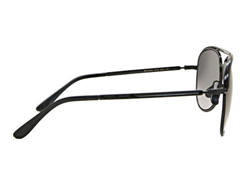 Elie Saab Black Metal / Gray Aviator Sunglasses