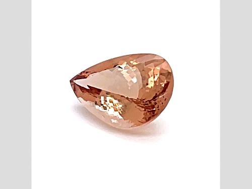 Morganite 22x15mm Pear Shape 15.60ct