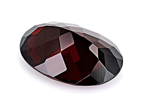 Red Zircon 15.5x11mm Oval 10.69ct