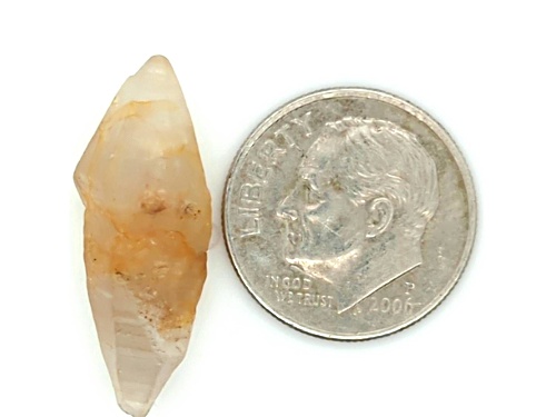 Sri Lankan Natural Yellow Sapphire Crystal 2.50x0.84cm 14.21ct