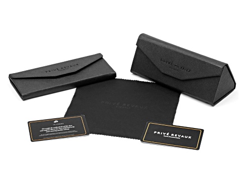 Prive Revaux Men's Yorke Black Square Frame / Gray Lenses Sunglasses