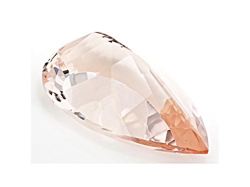 Morganite 18x10mm Pear Shape 6.65ct