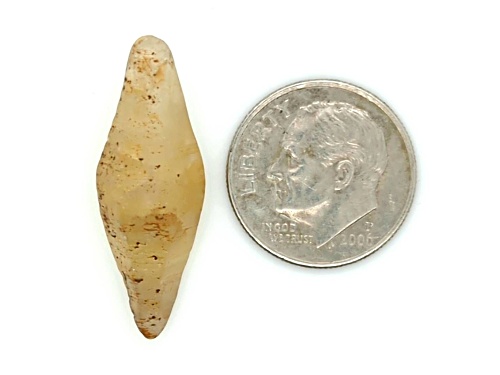 Sri Lankan Natural Yellow Sapphire Crystal 2.84x0.98cm 17.76ct