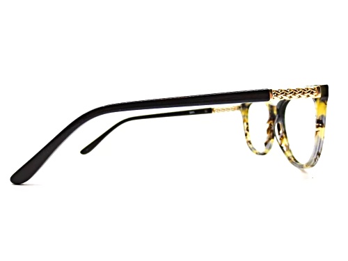 Chelsea Morgan 7001 Tortoise Oval Frame / Clear Demo Lenses Eyeglasses