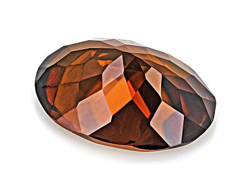 Orange Zircon 14x10.5mm Oval 8.58ct