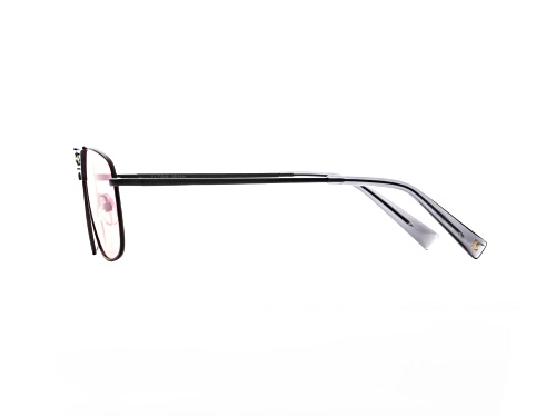 Elton John CONCORDE Matte Gray Aviator Frame / Pink Lenses Sunglasses