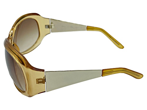 ESPRIT 19270 Neutral Beige Oval Frame / Brown Gradient Lenses Sunglasses