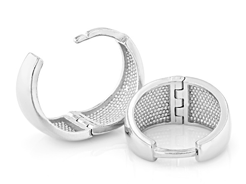 Sterling Silver Huggie Hoop Earrings