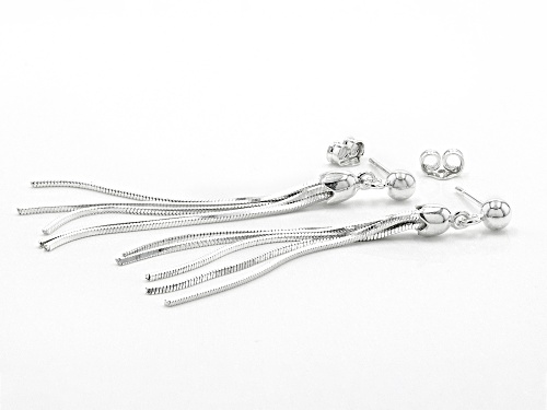 Sterling Silver Multi-Link Drop Earring