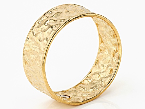 Splendido Oro™ 14k Yellow Gold Textured Ring - Size 8