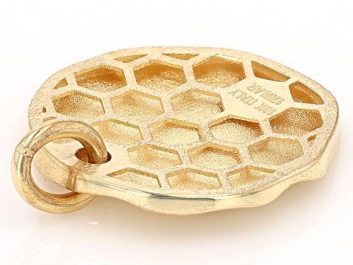 10k Yellow Gold Dragonfly Pendant