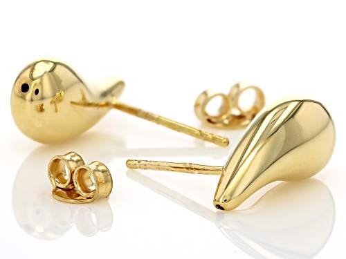 Splendido Italian Jewelry™ 10k Yellow Gold Teardrop Earrings