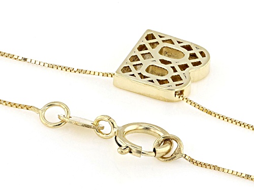 Splendido Italian Jewelry™ 10k Yellow Gold Block Letter 