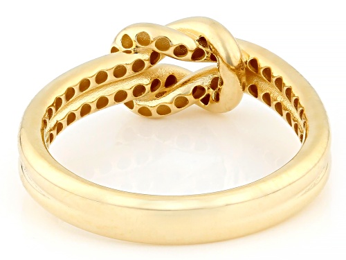 Splendido Italian Jewelry™ 10k Yellow Gold Knot Ring - Size 10