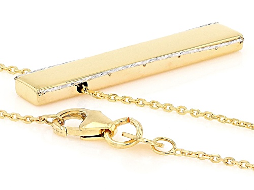 10k Yellow Gold Bar 18