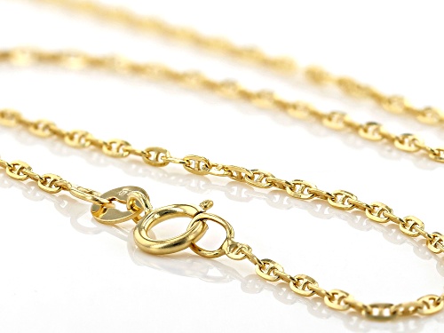 10KT Yellow Gold Portofino Marina Necklace - Size 18