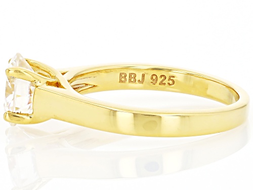 Lab Created Strontium Titanate 18K Yellow Gold Over Sterling Silver Ring 2.49Ctw - Size 7