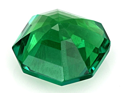 Lab Created Emerald Loose Gemstone Octagon 5mm Single, 0.60CTW Minimum