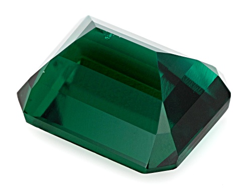 Lab Created Emerald Loose Gemstone Octagon 11x9mm Single, 4CTW Minimum
