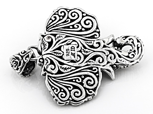 Artisan Collection of Bali™ Sterling Silver Textured Elephant Head Pendant