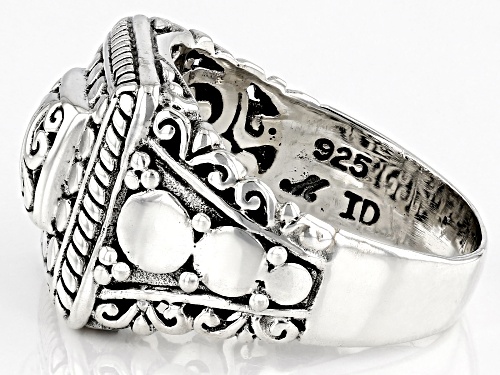 Artisan Collection of Bali™ Sterling Silver Jawan Beaded & Filigree Ring - Size 6