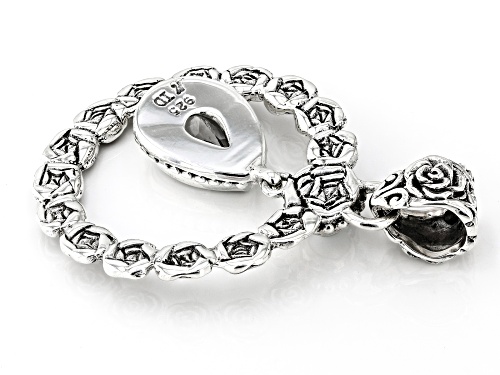 Artisan Collection of Bali™ White Topaz & Cultured Freshwater Pearl Sterling Silver Pendant