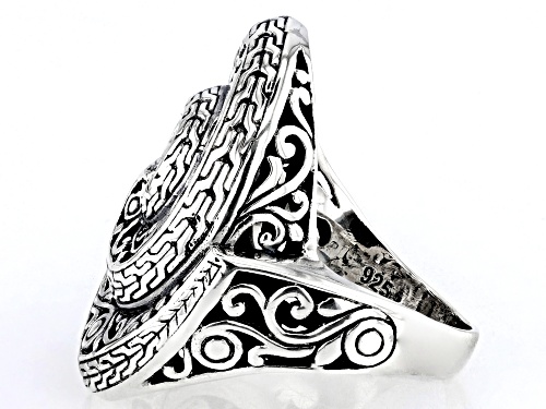 Artisan Collection of Bali™ Sterling Silver Swirl Textured Ring - Size 6