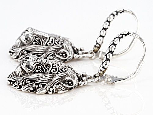 Artisan Collection Of Bali™ Silver Lion Dangle Earrings