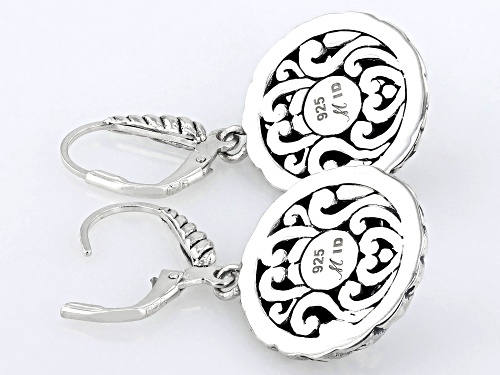 Artisan Collection of Bali™ 5.5-6.5mm Cultured Freshwater Pearl Sterling Silver Swirl Earrings