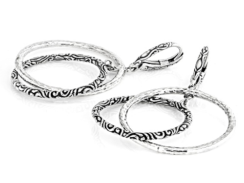 Artisan Collection of Bali™ Sterling Silver Circle Open Design Earrings